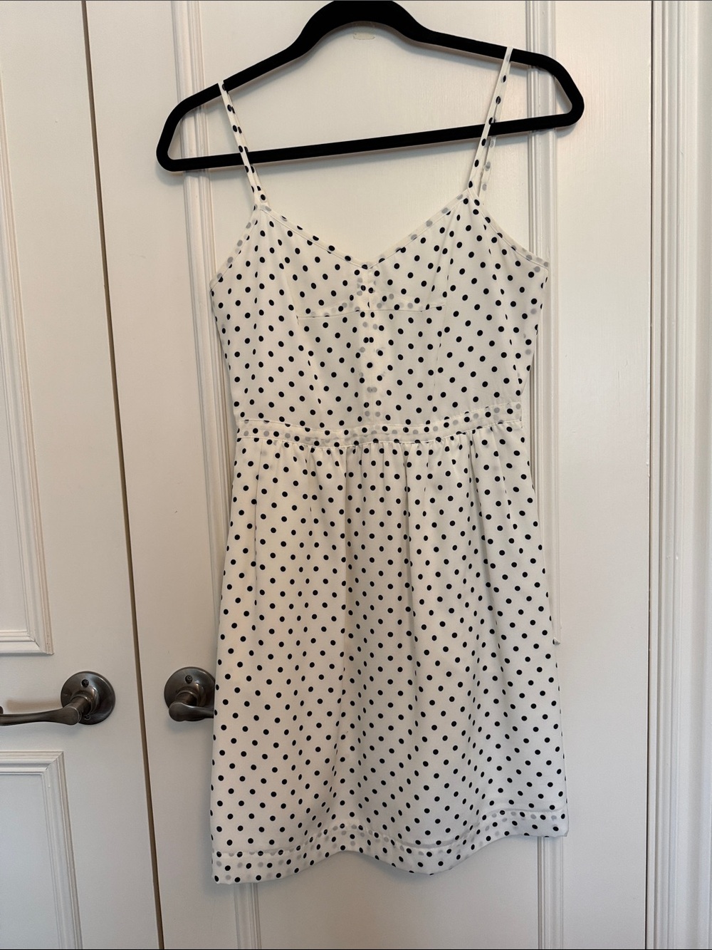 J Crew Polka Dot Dress with pockets